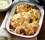 Blackberry and apple cobbler with lemon yogurt | Tesco Real Food