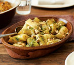 Braised leeks with hazelnuts | Tesco Real Food