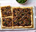 Caramelised Onion, Anchovy and Thyme Tart | Tart Recipes | Tesco Real Food