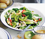 Chicken salad with kiwi and cashews | Tesco Real Food
