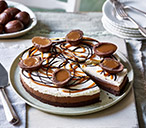 Chocolate and Caramel Cheesecake | Cheesecake Recipes | Tesco Real Food