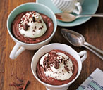 Chocolate and coffee cream pots | Tesco Real Food