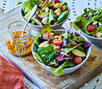 Chorizo, pear and Manchego salad | Tesco Real Food