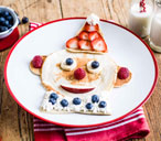 Clown pancake face | Tesco Real Food