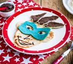 Comic book villain pancake face | Tesco Real Food