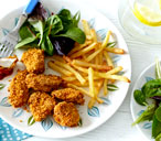 Cornflake chicken nuggets | Tesco Real Food