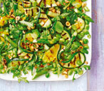 Courgette, asparagus and hazelnut salad | Tesco Real Food