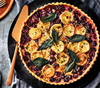 Cranberry Goat's Cheese Tart Recipe | Party Food | Tesco Real Food