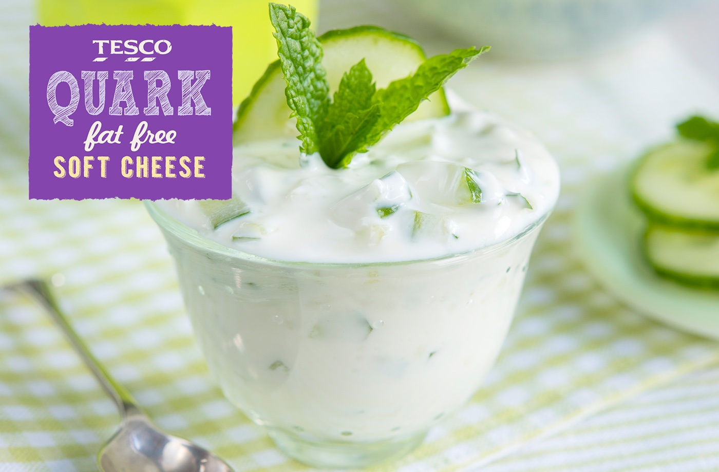 Cucumber and mint dip recipe