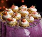 Dill scones with hot smoked salmon and horseradish cream | Tesco Real Food