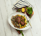 Seared steak flatbread sharer | Tesco Real Food