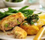 Tuna fishcakes with salsa verde | Tesco Real Food