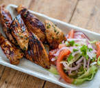 Galton Blackiston’s marinated chicken strips with cucumber relish | Tesco Real Food