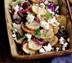 Greek-style potatoes with feta and lemon | Tesco Real Food