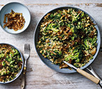 Green Biryani with Crispy Onions | Rice Recipes | Tesco Real Food