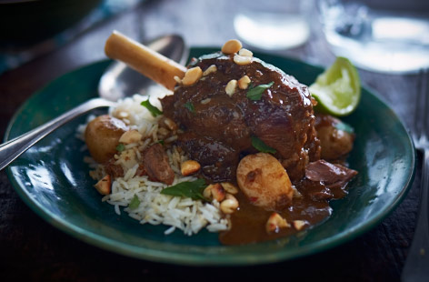 Lamb massaman curry