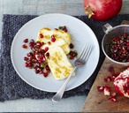 Griddled halloumi salad with pomegranate salsa | Tesco Real Food