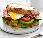 Avocado and bacon sandwich | Tesco Real Food