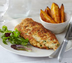 Chicken schnitzels with sweet potato | Tesco Real Food