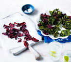 Kale and beetroot chips | Tesco Real Food