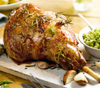 Roast Lamb With Mint Pesto Sauce | Lamb Recipes | Tesco Real Food