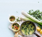 Leek and potato soup with kale | Tesco Real Food