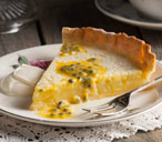 Lemon and passionfruit tart | Tesco Real Food