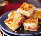 Mini toasted Reuben sandwiches | Tesco Real Food