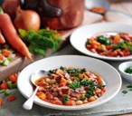 Mixed bean soup with bacon | Tesco Real Food