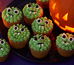 Green Monster Halloween Cupcakes | Tesco Real Food