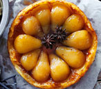 Pear, cinnamon and star anise tarte Tatin | Tesco Real Food