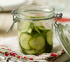 Quick pickled cucumbers with dill | Tesco Real Food