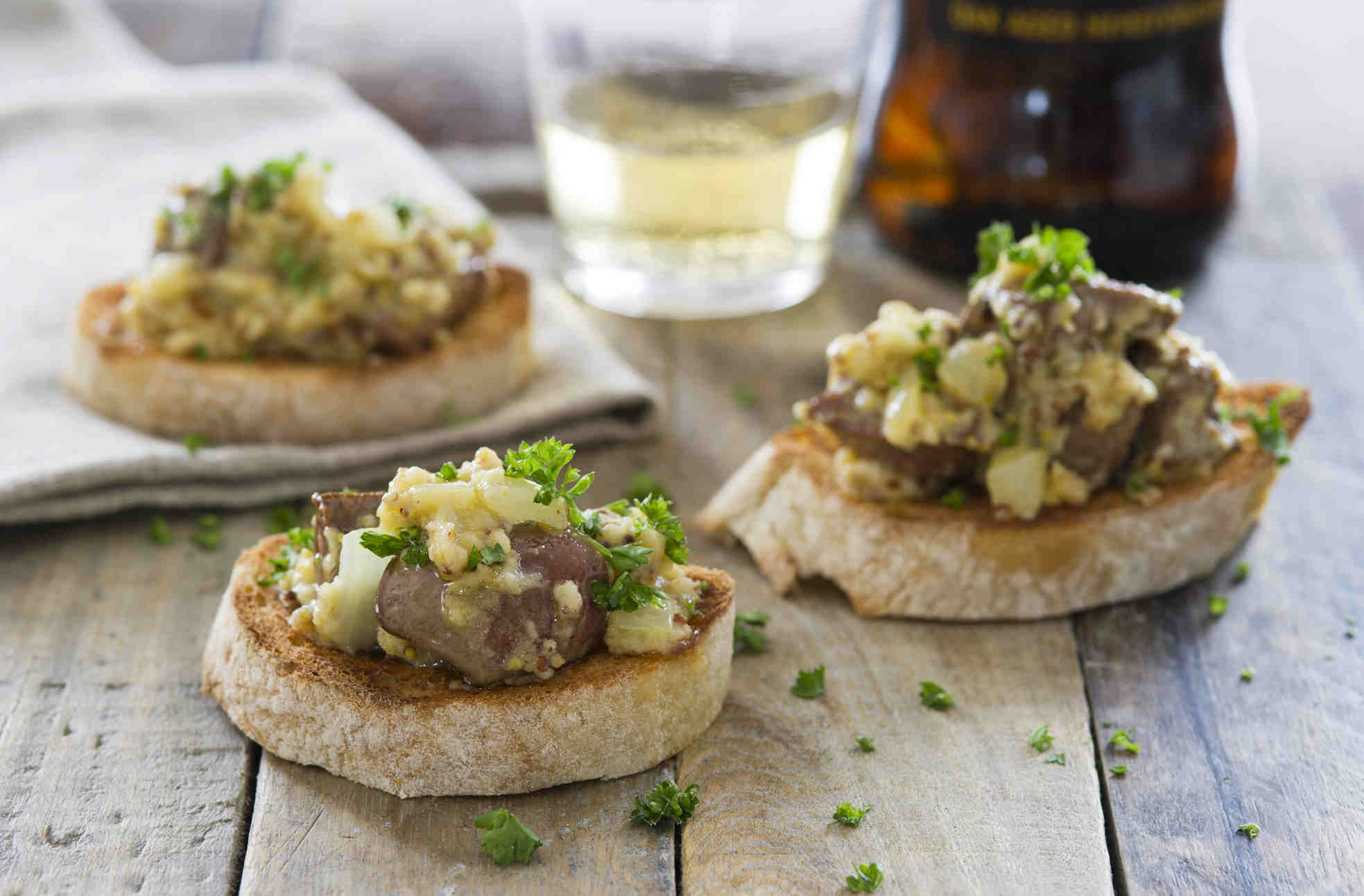 Pigs kidneys in a cider and mustard sauce Tesco Real Food