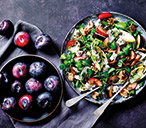 Plum and Blue Cheese Salad Recipe | Plum Recipes | Tesco Real Food