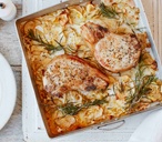 Pork, celeriac and apple bake | Tesco Real Food