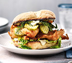 Posh Fish-Finger Sandwiches | Fish Finger Recipes | Tesco Real Food