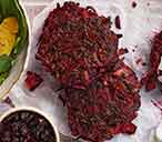 Beetroot and chickpea fritters | Tesco Real Food