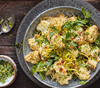 Almond-Crusted Cauliflower | Christmas Sides | Tesco Real Food