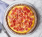 Apple 'Rose' Custard Tart Recipe | Baking Recipes | Tesco Real Food