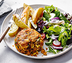 Butter Bean and Tomato Burgers | Vegan Recipes | Tesco Real Food