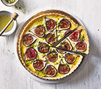 Baked Fig Custard Tart Recipe | Christmas Dessert | Tesco Real Food