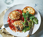 Baked Mushrooms with Quick Garlic Bread Recipe | Tesco Real Food
