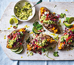 Baked Sweet Potatoes with Tuna Salsa Recipe | Tesco Real Food