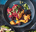 Beetroot Houmous Bowls | Christmas Party Food | Tesco Real Food