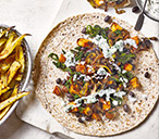 Black Bean And Sweet Potato Wrap Recipe | Tesco Real Food
