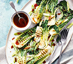 Charred pak choi | Tesco Real Food