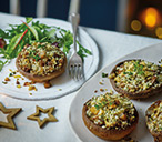 Stuffed Mushrooms Recipe | Christmas Starters | Tesco Real Food