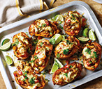 Chicken Fajita Sweet Potatoes | Chicken Recipes | Tesco Real Food