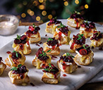 Cranberry Camembert Puffs | Camembert Recipes | Tesco Real Food
