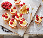 Elderflower and lemon cupcakes | Tesco Real Food